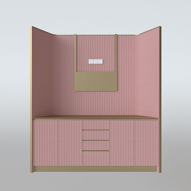 服務(wù)臺(tái)背柜